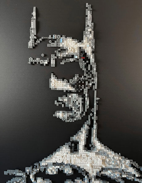 brickboardbuilder.
L'art du pixel pop.
BBB.
Tableau en Lego.
Lego artwork.
Tableau en Lego réemployés. Œuvre en Lego. Pixel art. Pop art. Tableau en Galerie ou sur mesure. Lego Batman. Batman en Lego. Batman.