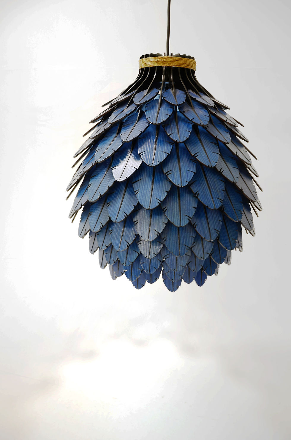 Miniatura: LUMINÁRIA ARARINHA AZUL