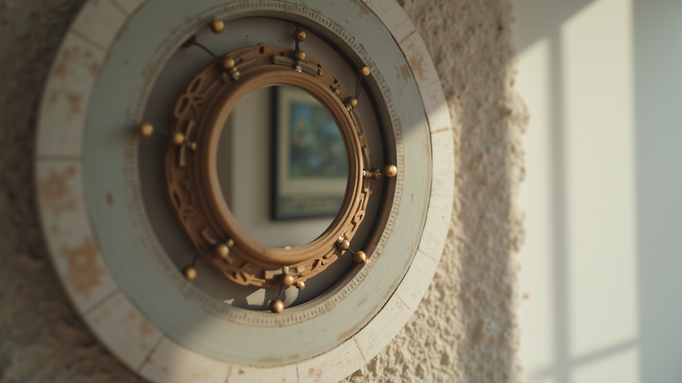 Elevate Your Home with Unique Mirrors and Clocks