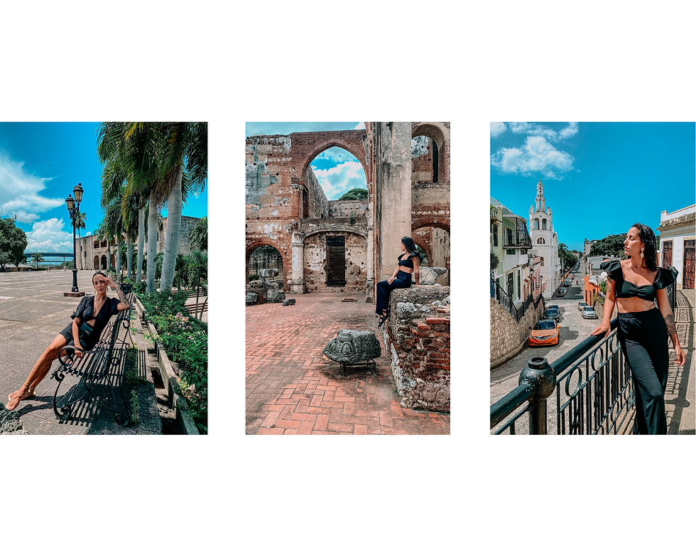 Pictures taken in La Zona Colonial, the Colonial City of Santo Domingo