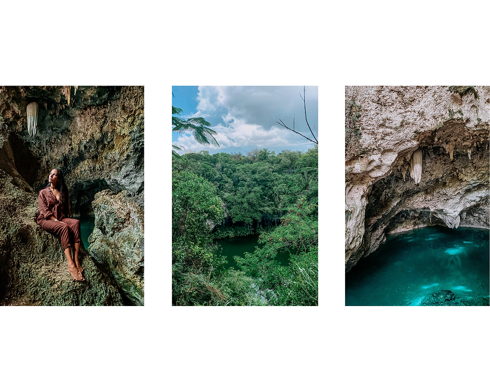 Pictures taken at Los Tres Ojos, a National Park in Santo Domingo
