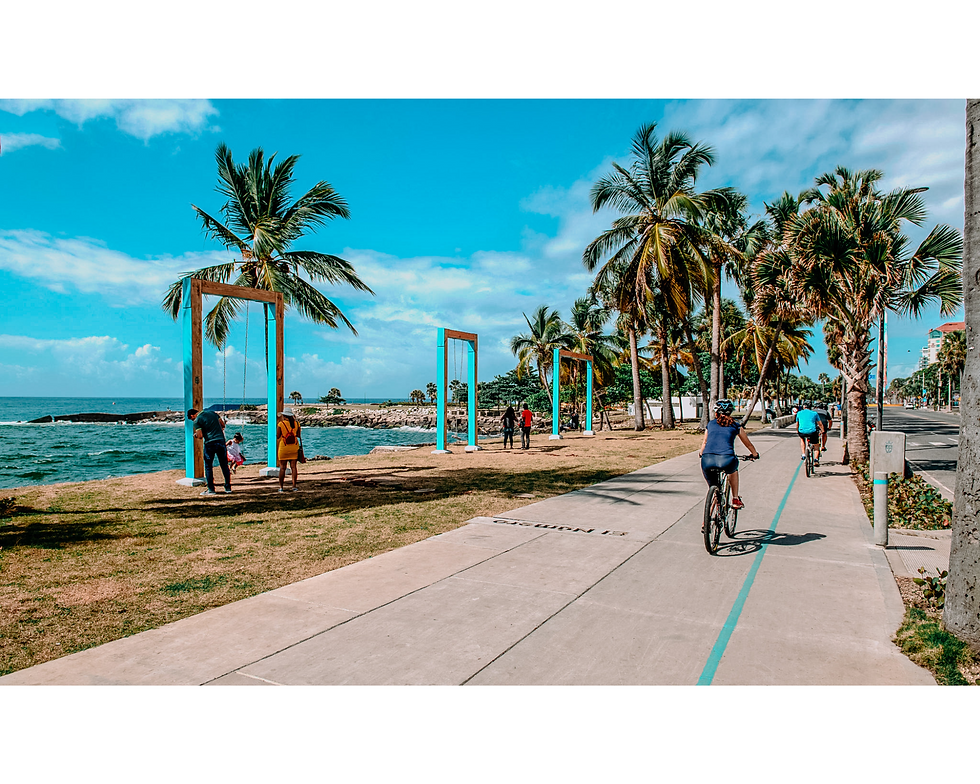 Picture of the Malecón in Santo Domingo