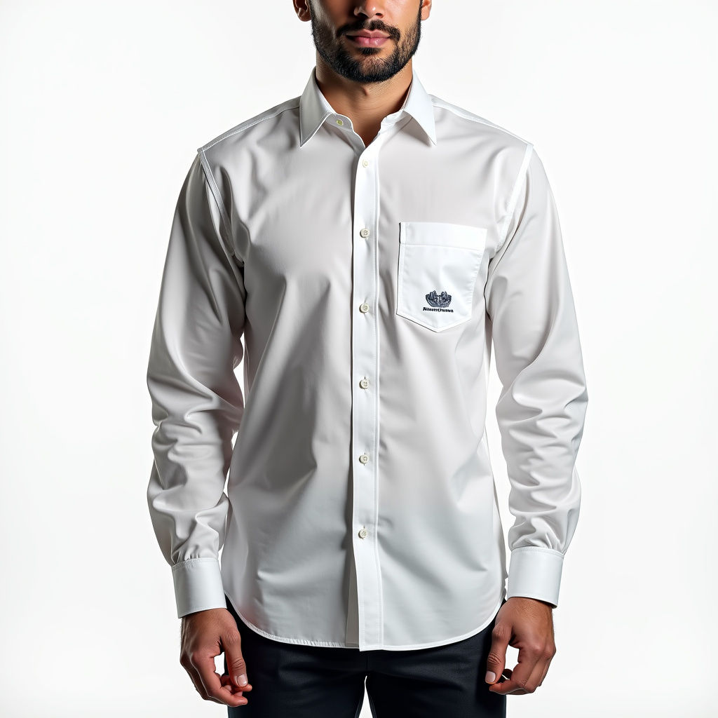 Embroidered Work Shirt
