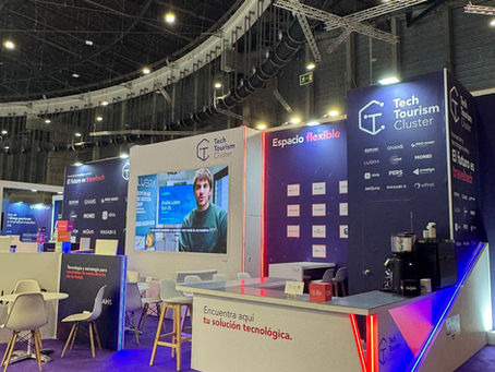 Un stand que mira al futuro: Tech Tourism Cluster de Cataluña en FITUR