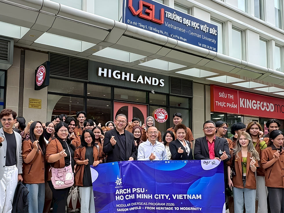 Thai Architecture Students Explore Ho Chi Minh City Through Field-Based Learning Program