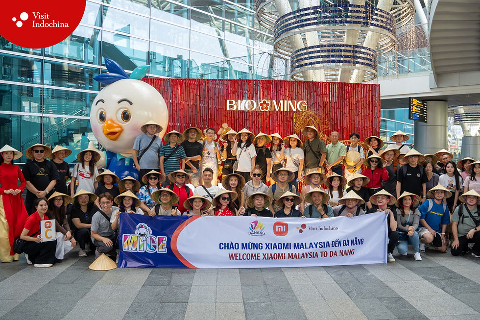 Visit Indochina warmly welcomed the Xiaomi Malaysia group at Da Nang International Airport