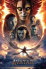 Avatar: The Way of Water poster with Na'vi characters