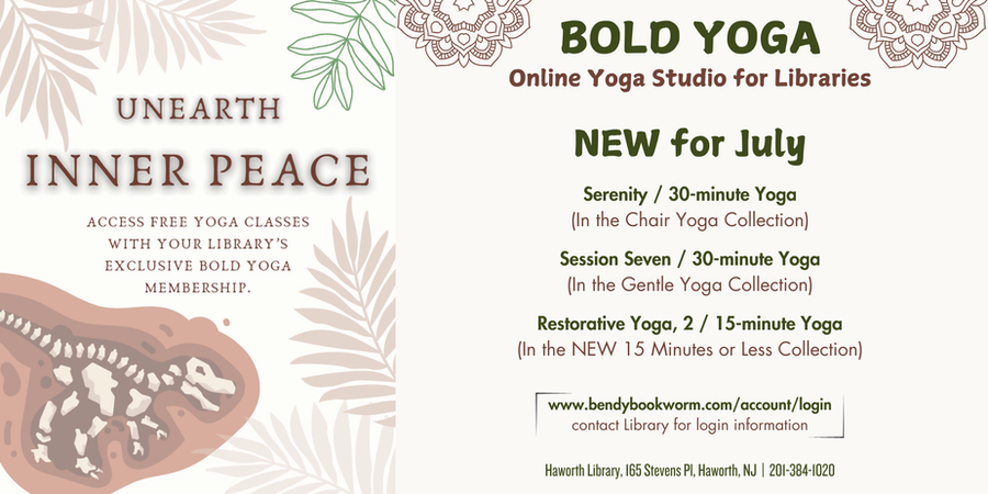 Bold Yoga July classes