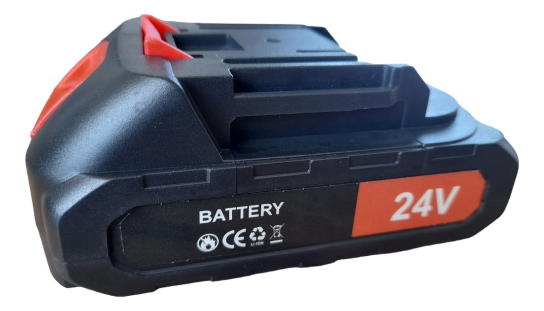 Bateria 24V Lithium P/ Minimotoserra Parafusadeira Universal
