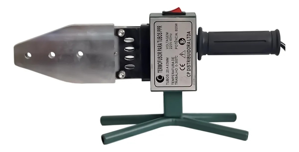 Miniatura: Termofusora Soldador De Tubos Ppr 20 A 63mm 300 Graus 220v