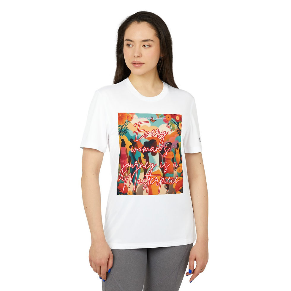 Thumbnail: Every Woman's a Masterpiece: Custom Adidas® Sport T-shirt 