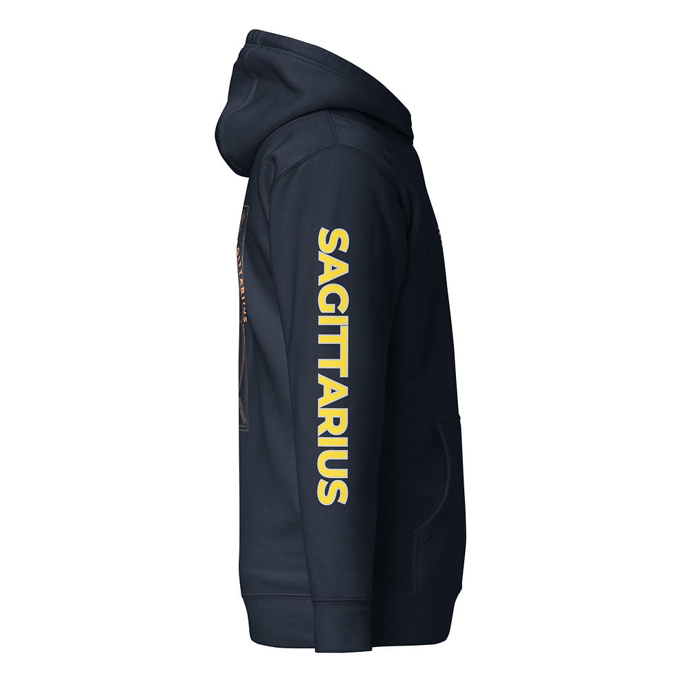 Thumbnail: Sagittarius: The Adventurous Optimist Unisex Hoodie