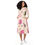 Thumbnail: All-over print long sleeve midi dress