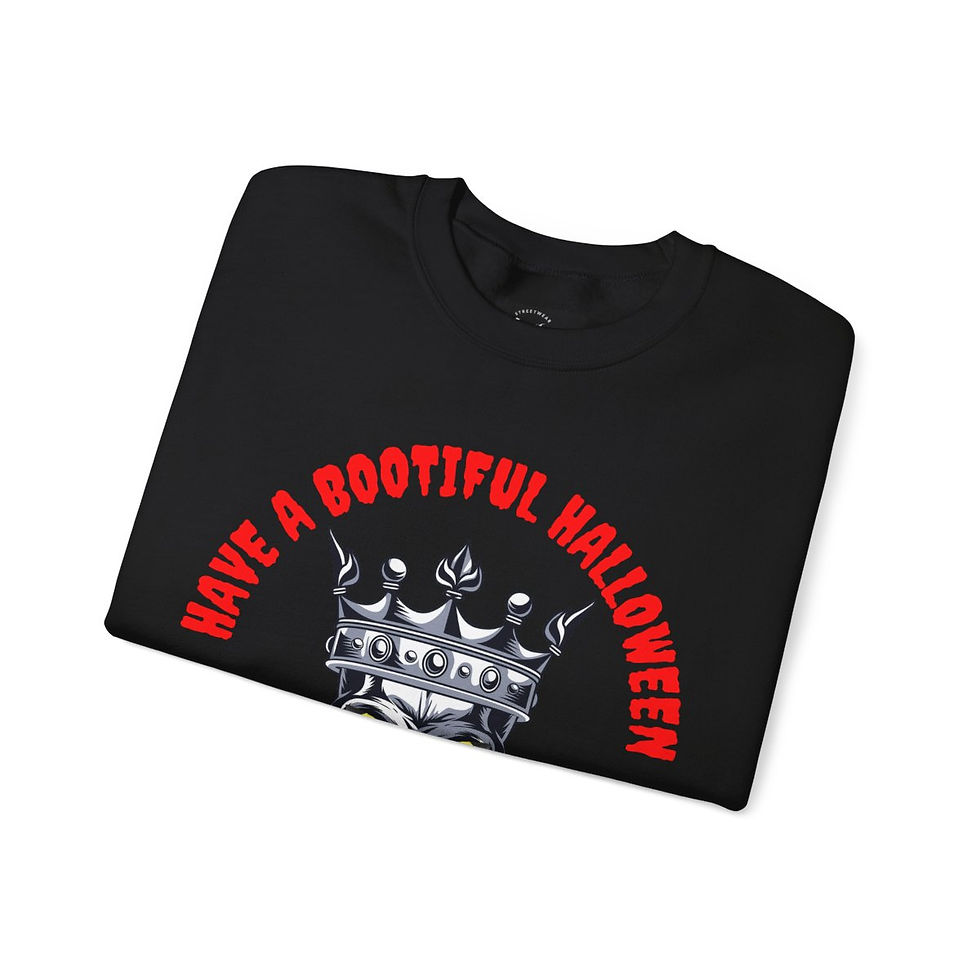 Thumbnail: #TimeToScare with this #BootifulHalloween Sweatshirt 👻 #CozyAndSpooky