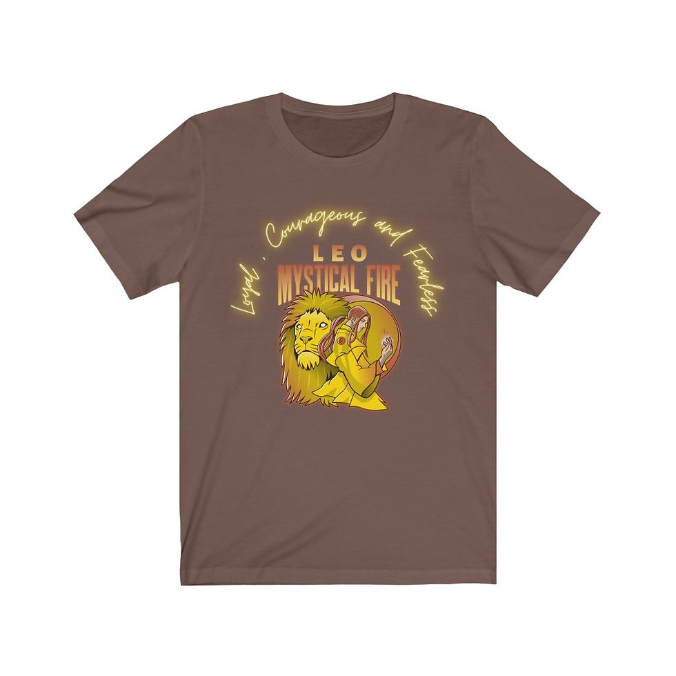 Thumbnail: LION (LEO) Zodiac Unisex T-shirt
