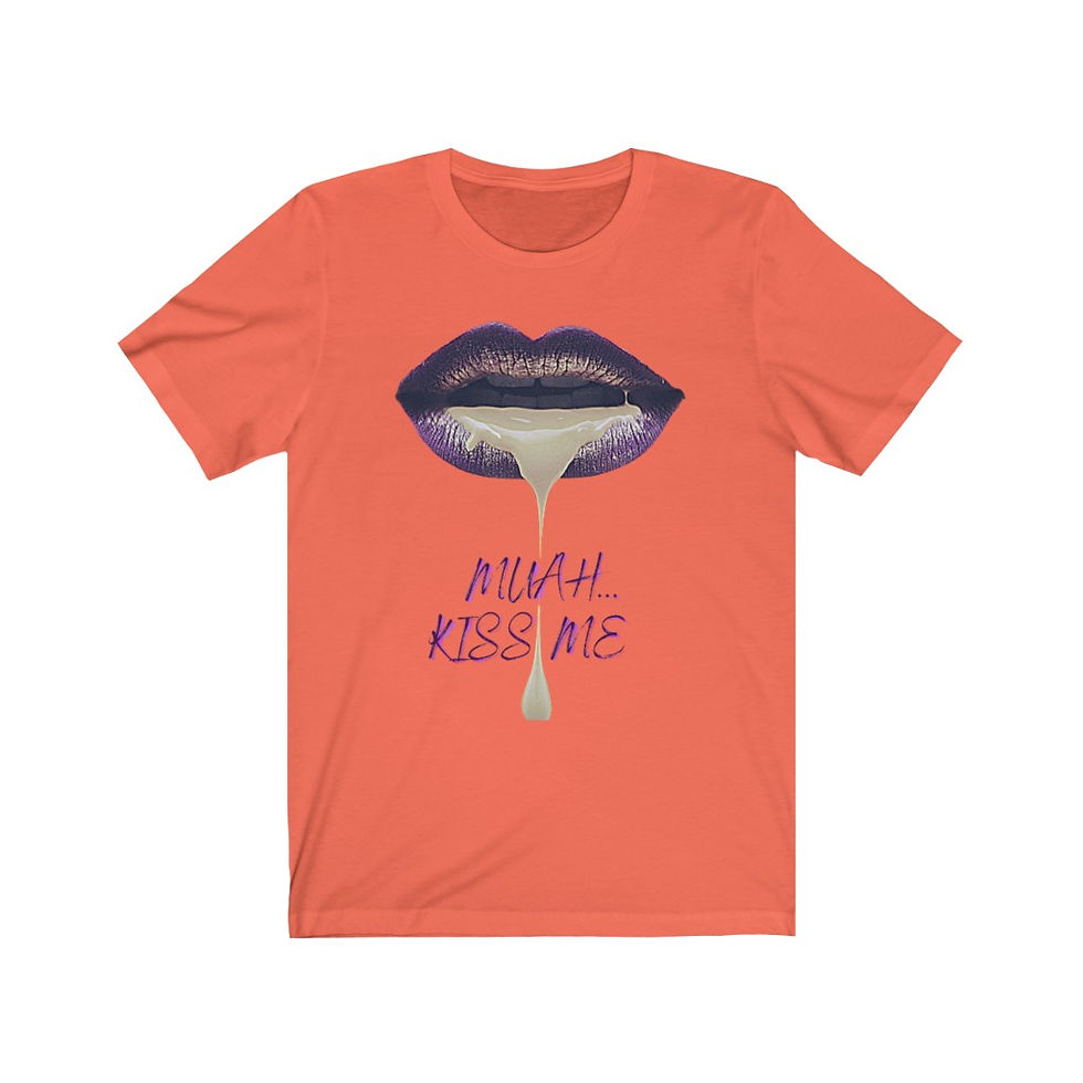 Copy of Kissing Lips Jersey Short Sleeve Tee