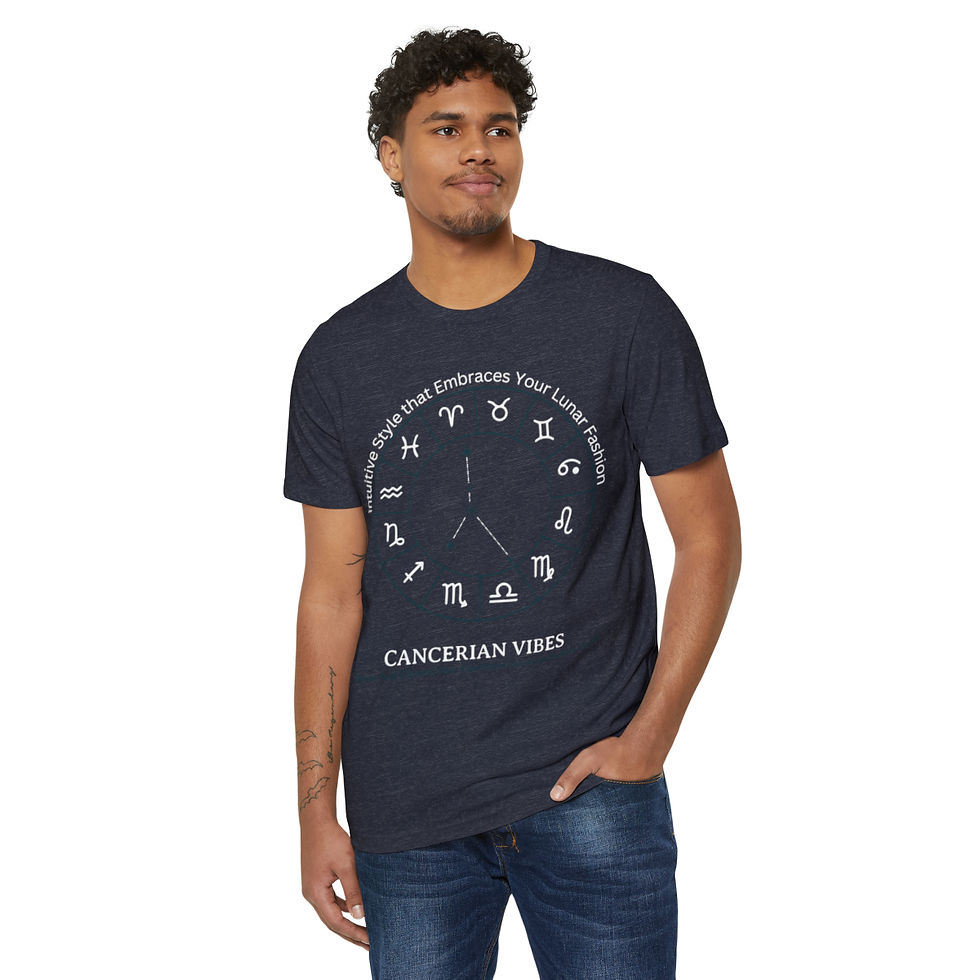Thumbnail: Cancerian Pride: Embrace Emotional Depth with Our Eco-Friendly Horoscope Tee