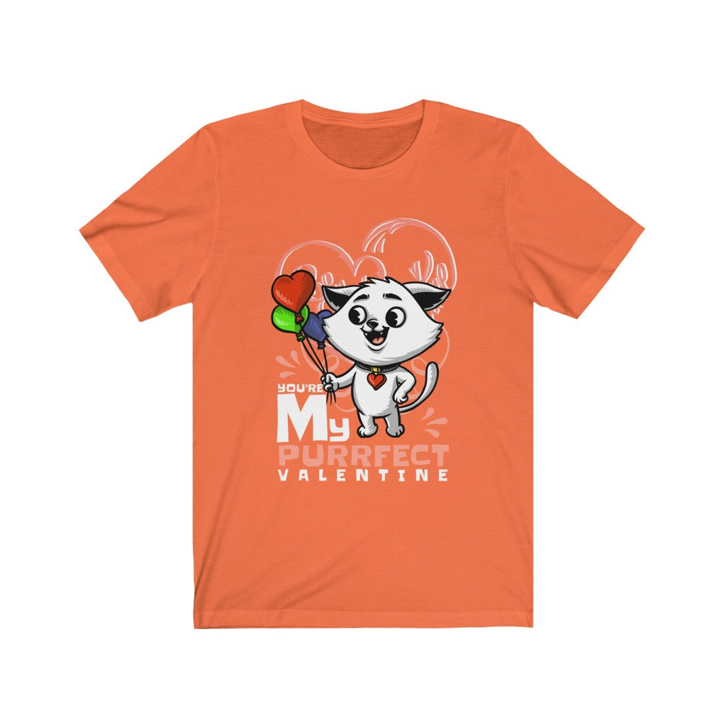 You're My Purrfect Valentine Cat - T-Shirt
