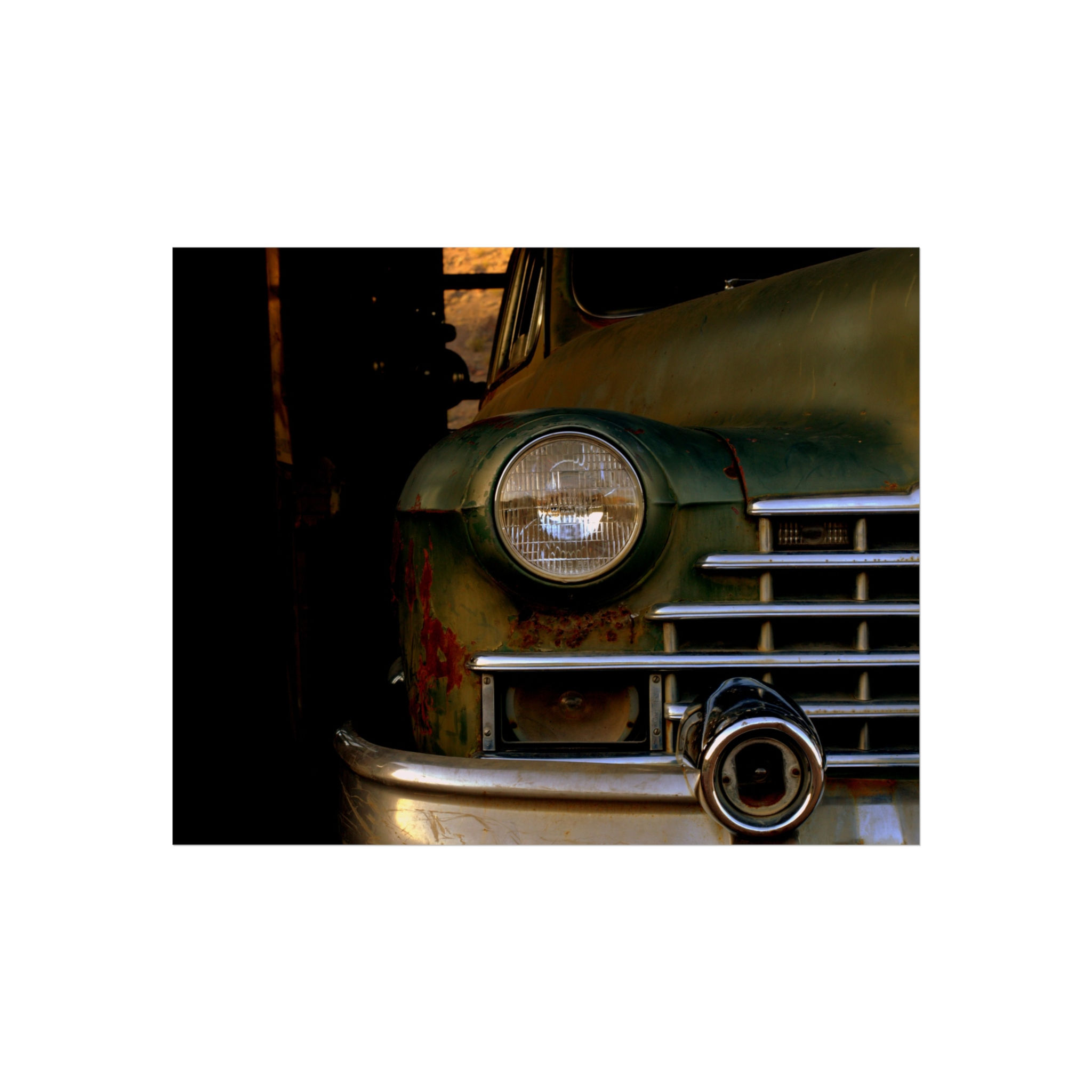 Vintage Car Fine Art Poster | Classic Americana 