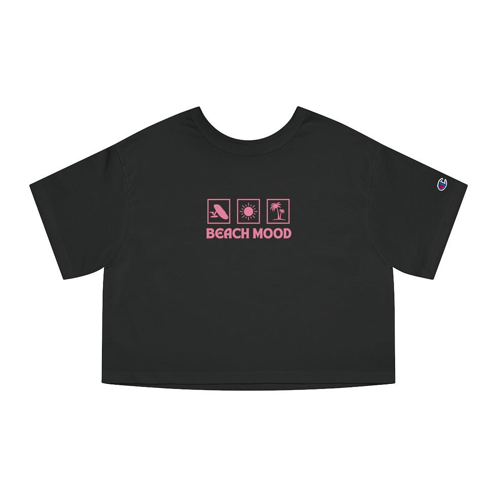 Thumbnail: Beach Mood Cropped T-Shirt