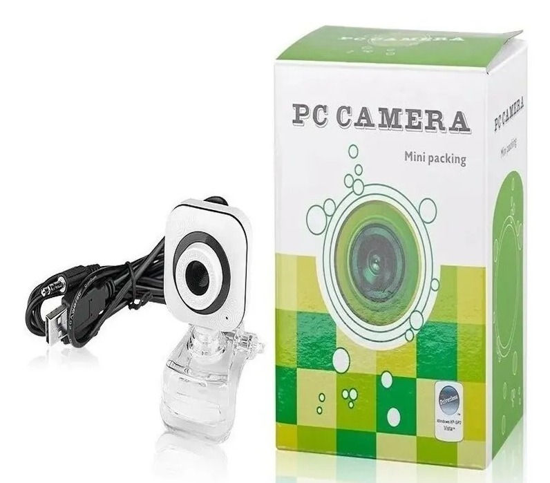 Webcam Cámara Web P/pc Con Micrófono