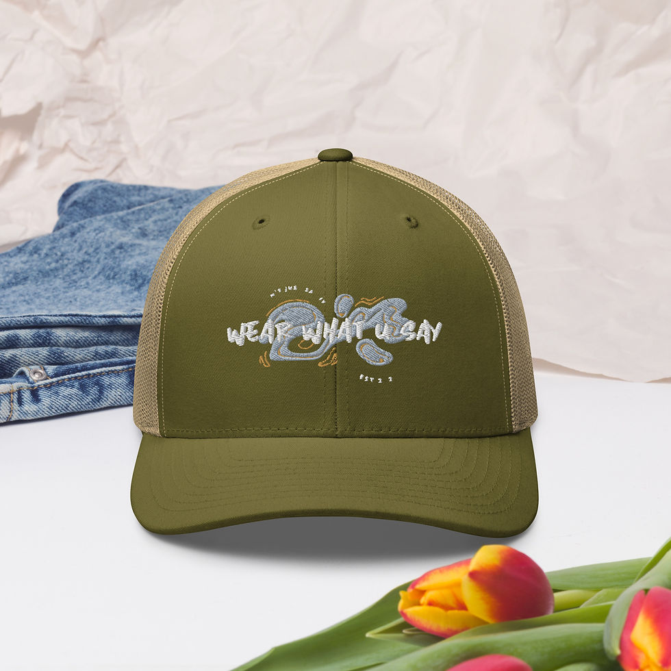 Thumbnail: Wear What U SaY Trucker Cap