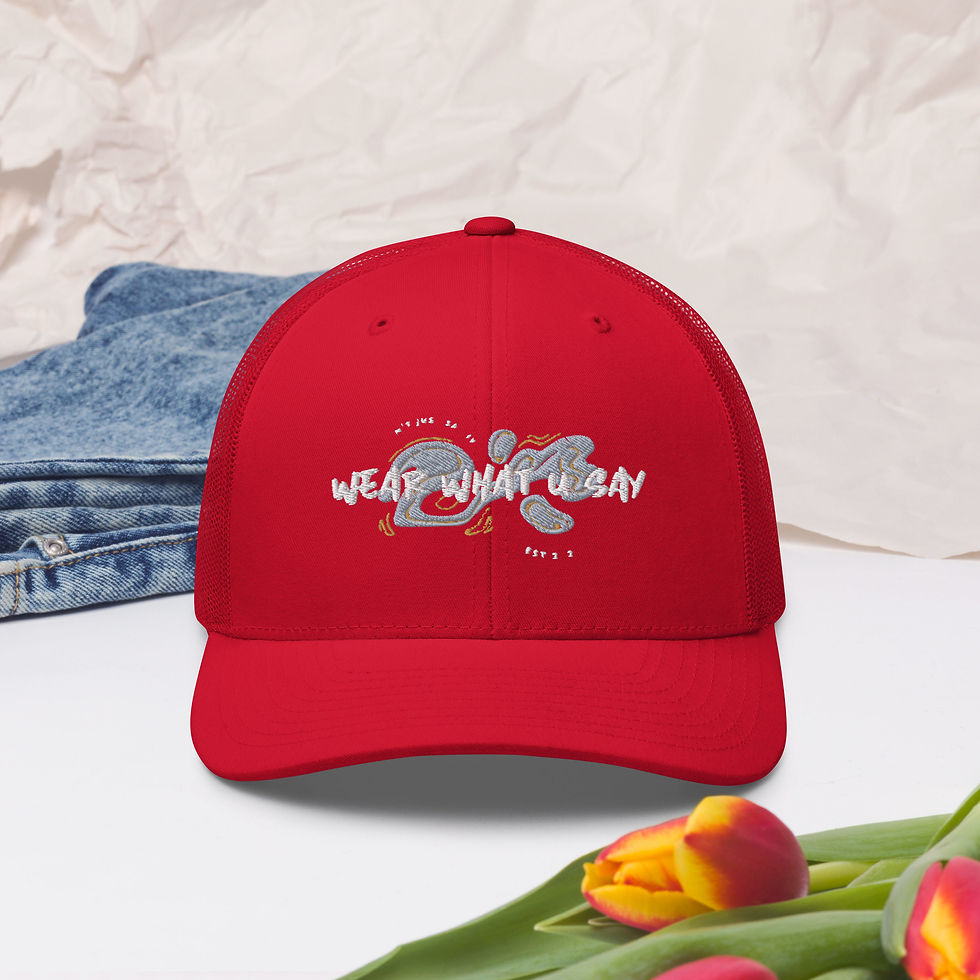 Thumbnail: Wear What U SaY Trucker Cap
