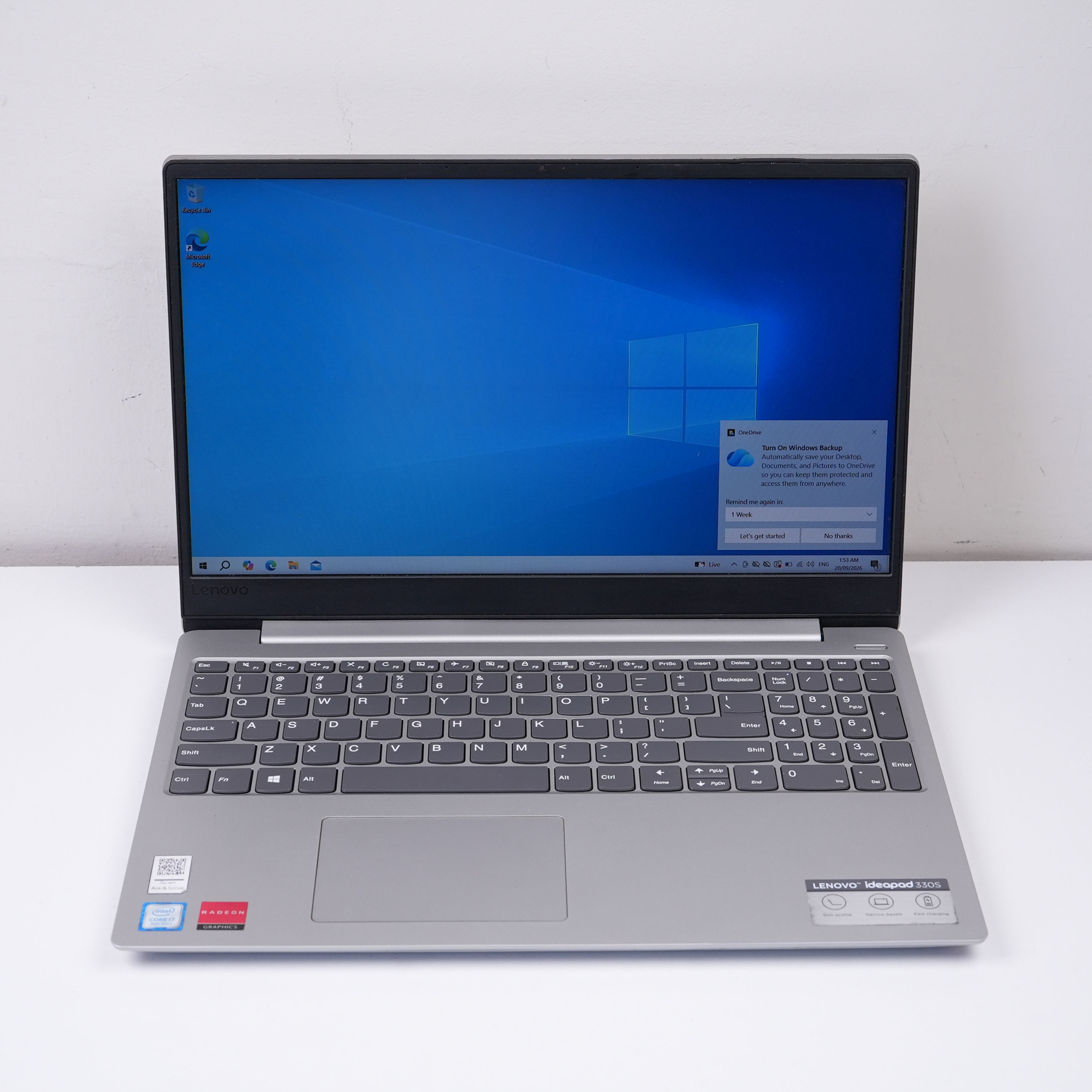 Lenovo 330S | i7, 8GB RAM, 256GB, Radeon 535 2GB