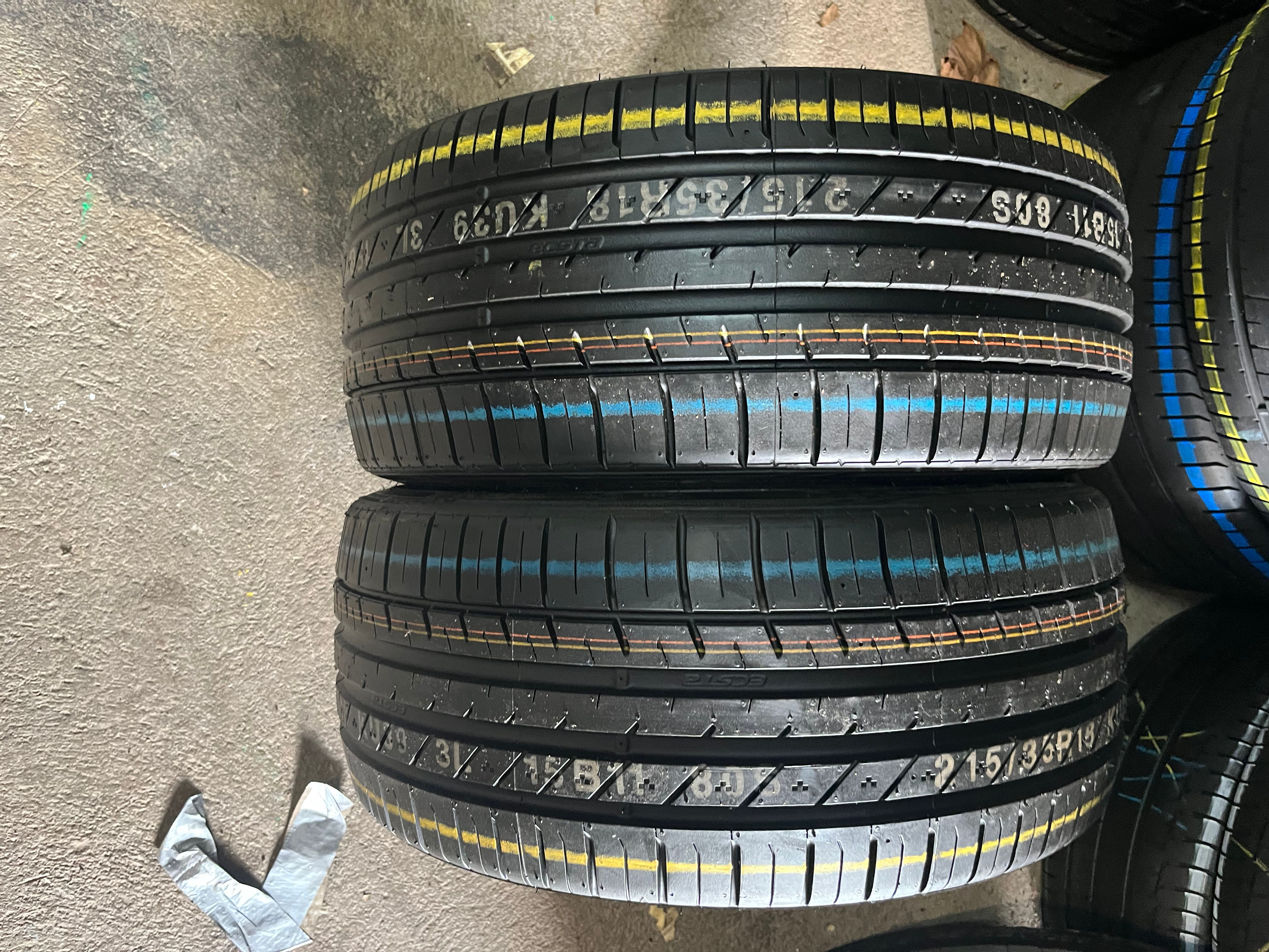 2 kumho neuf 215/35/18
