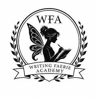 WFA Logo of faerie girl writing in a book