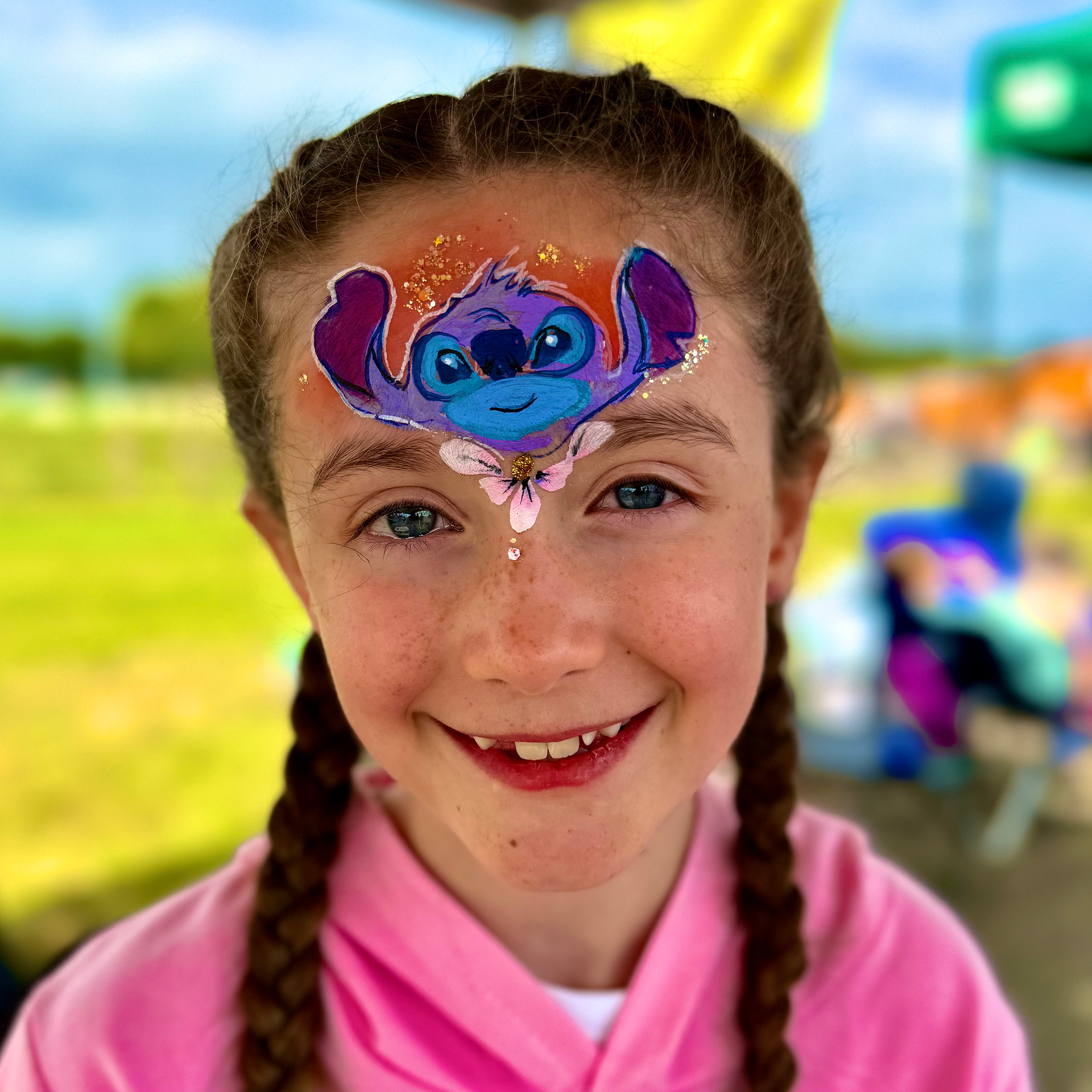 lilo and stitch face paint for easter