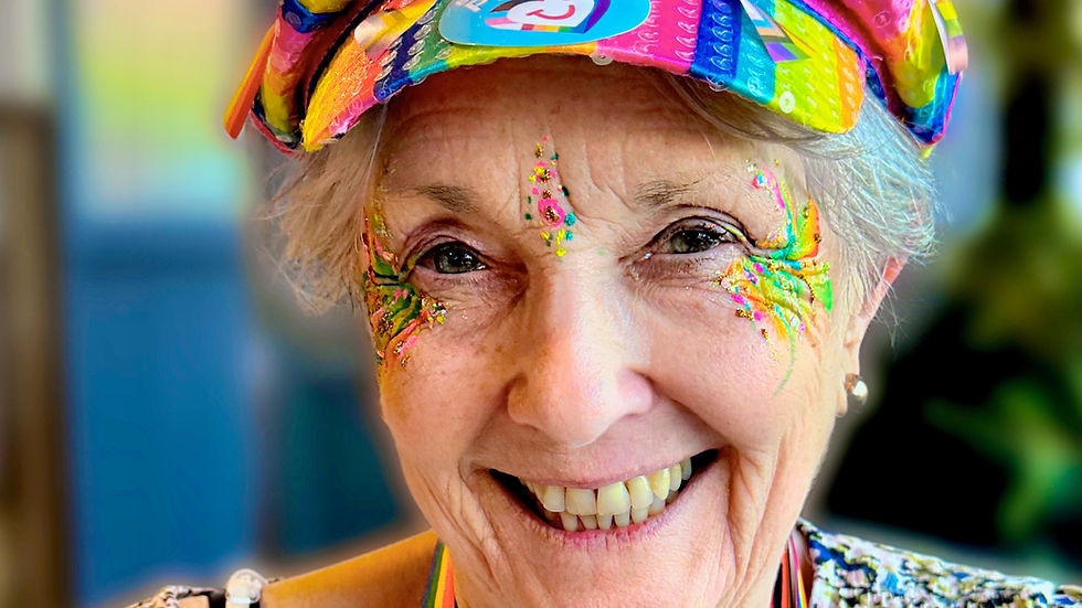 Pride Face Painting at All Bar One Birmingham with Absolut
