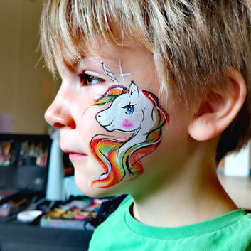 children's Unicorn Face Painter London