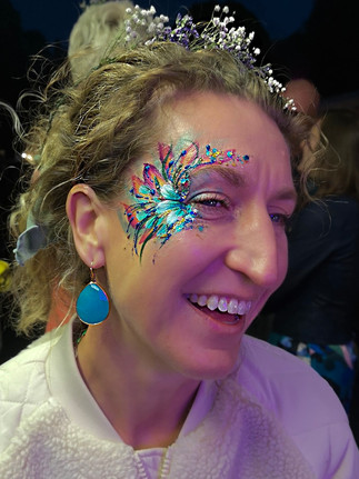 Festival makeup at RHS CHelsea FLower Show