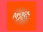 Disco festival glitter for Aperol Spritz