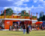 Glitter-Arty face painting at British Summer Time Hyde Park for Aperol
