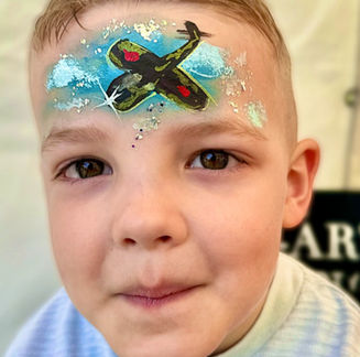 corporate event entertainment spitfire face painting