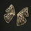 Thumbnail: Butterfly -Gold Earrings