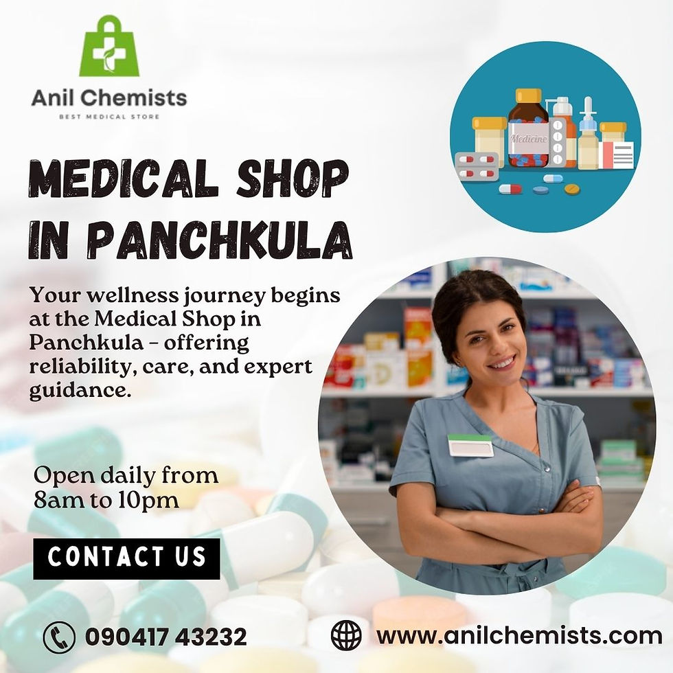 Medical Shop in Panchkula