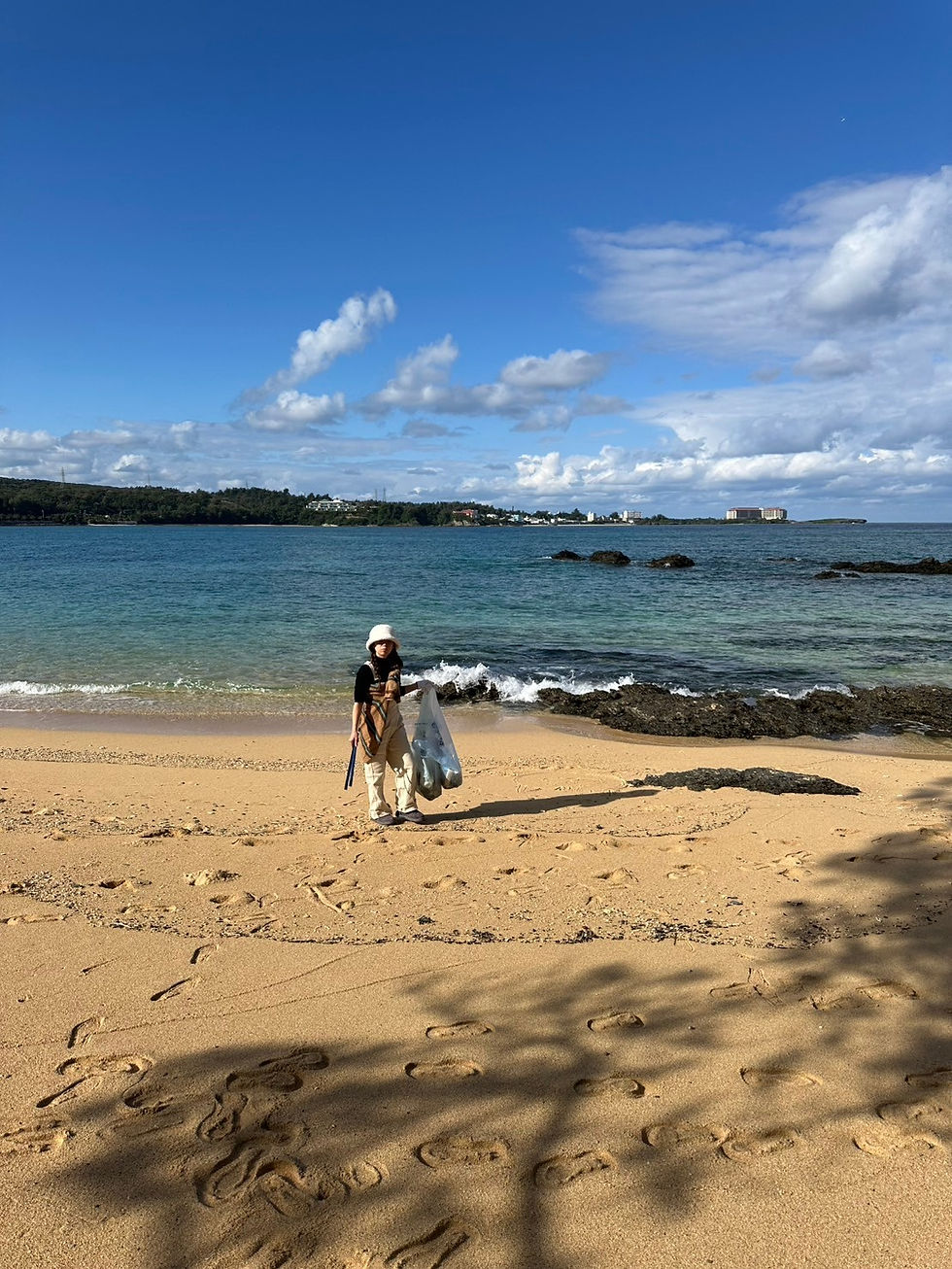 今日の沖縄はいい天気!