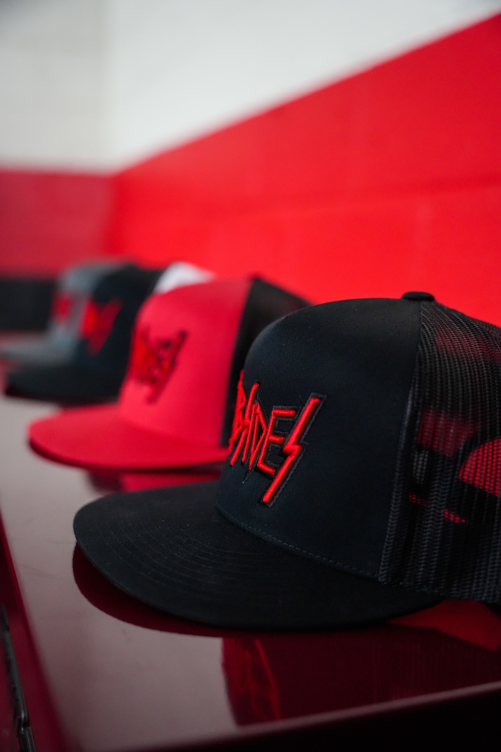 Thumbnail: Slayer Black Trucker Hat
