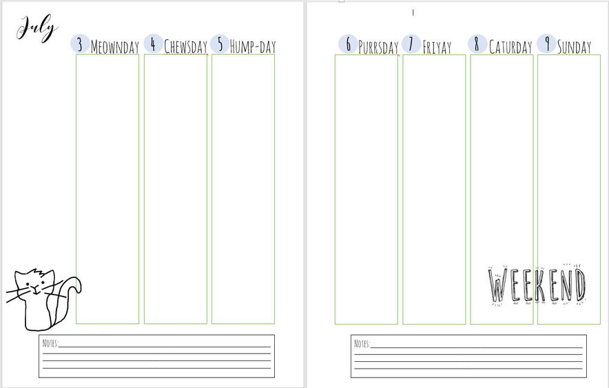 Cat Calendars Now Available!