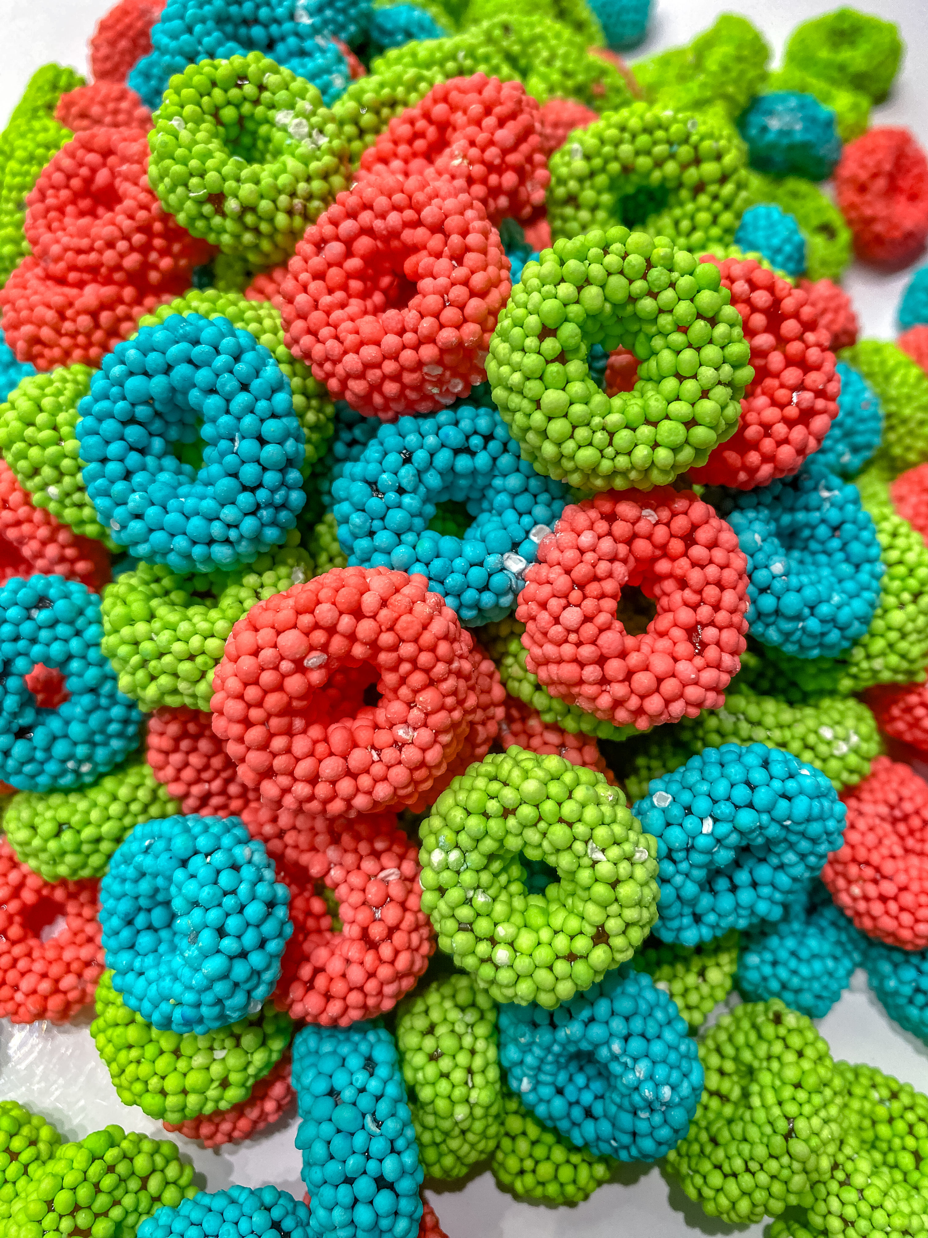 Cosmic Candy Coated Sour Gummy Rings