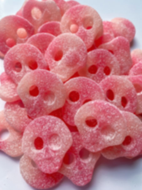 Swedish Sour Pinky Skulls