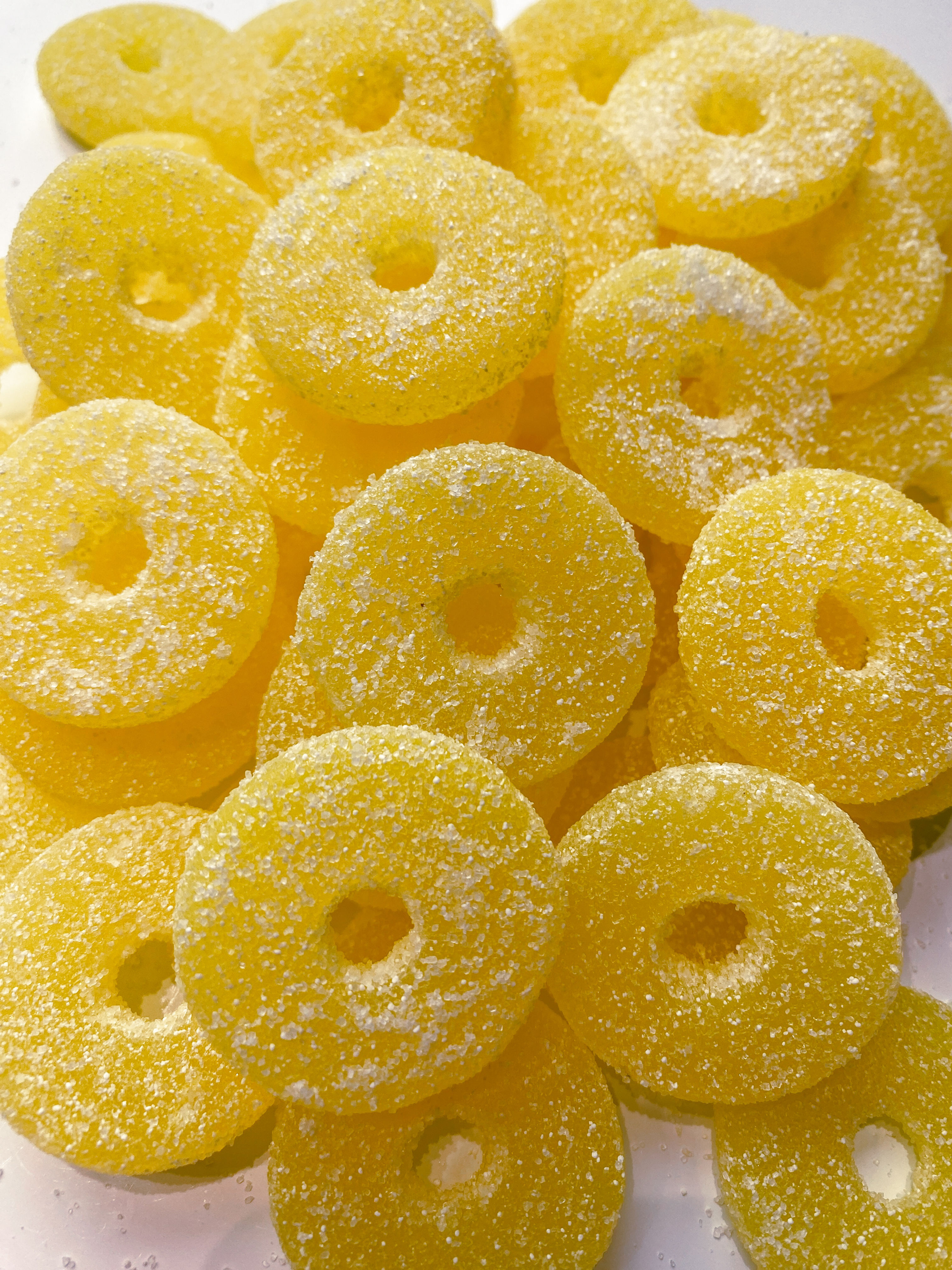 Swedish Sour Pineapple Slices