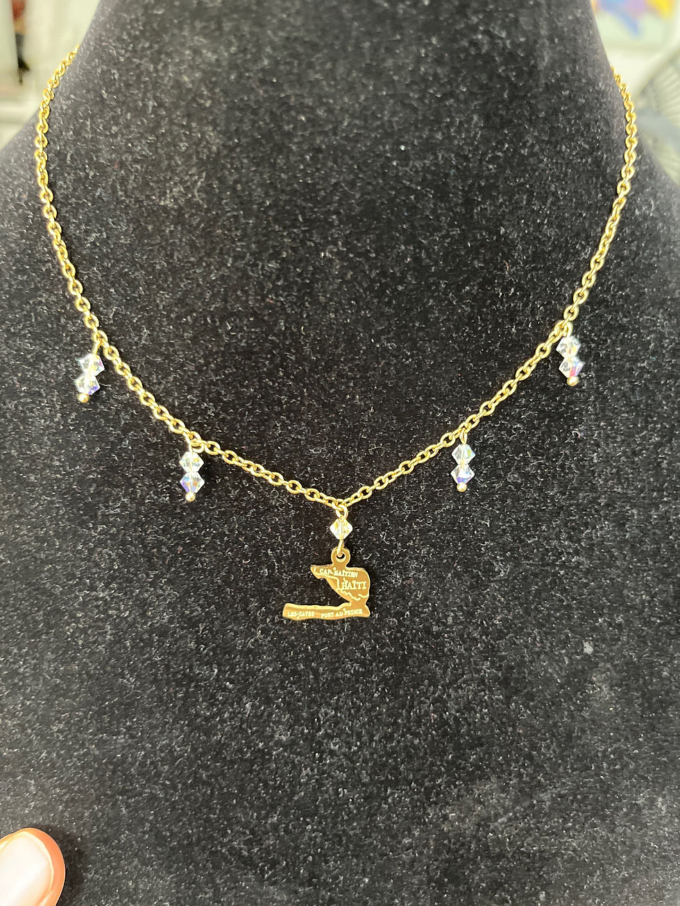 Miniature : Colliers des îles femme en acier inoxydable