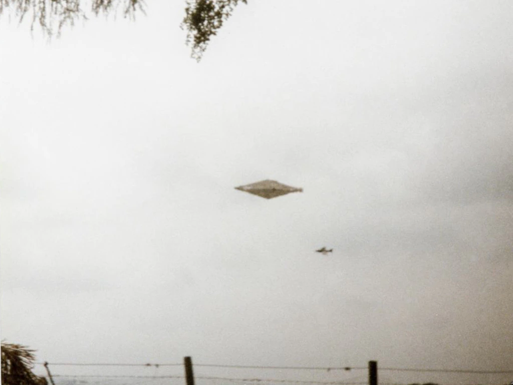 Calvine UFO photo released after 30 years content media