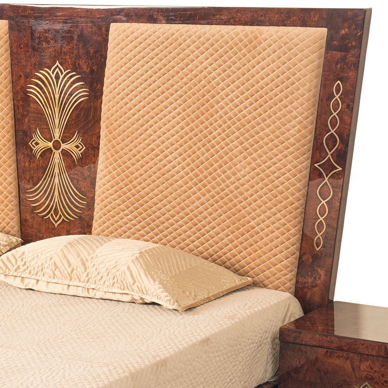 Thumbnail: Agota Bed with Hydraulic Storage and Side Tables