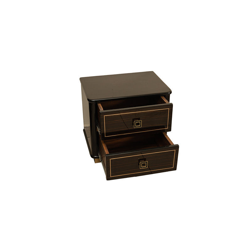 Thumbnail: Glamour King Bed with side tables