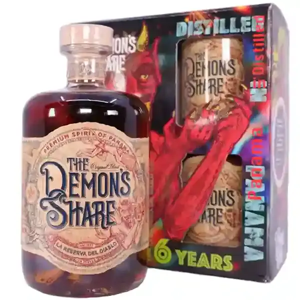 Geschenkverpackung vom The Demon's The Reserva Del Diablo in der Frontalansicht.